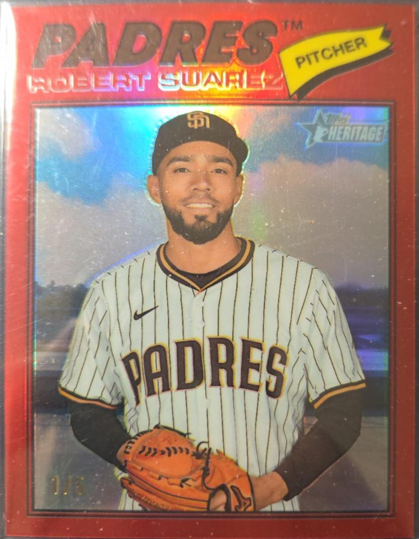 Robert Suarez [Red Bordered Chrome] #174
