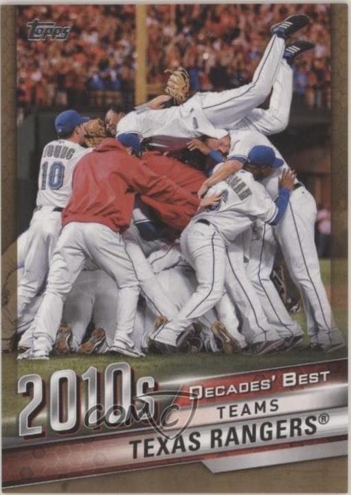 Texas Rangers [Gold] #DB-89