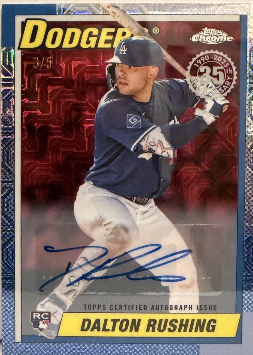 Dalton Rushing [Red Autograph] #U90C-41