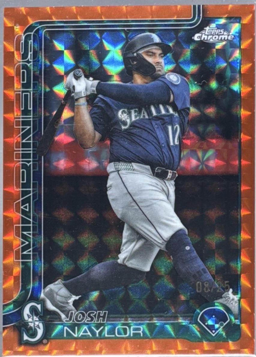 Josh Naylor [Orange Geometric Refractor] #USC62