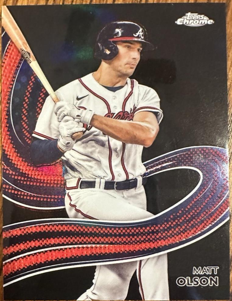 Matt Olson [Black Refractor] #S-13