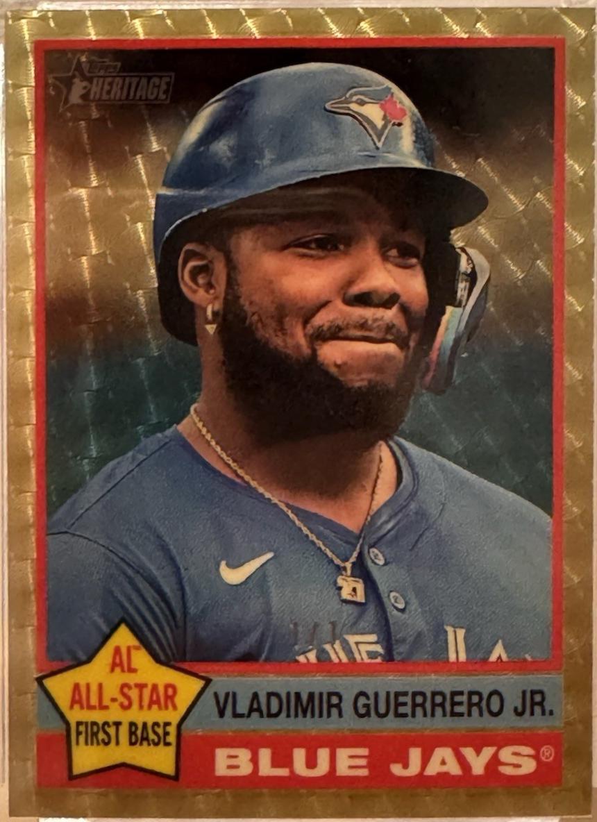Vladimir Guerrero Jr. [Superfractor Chrome Variation] #165