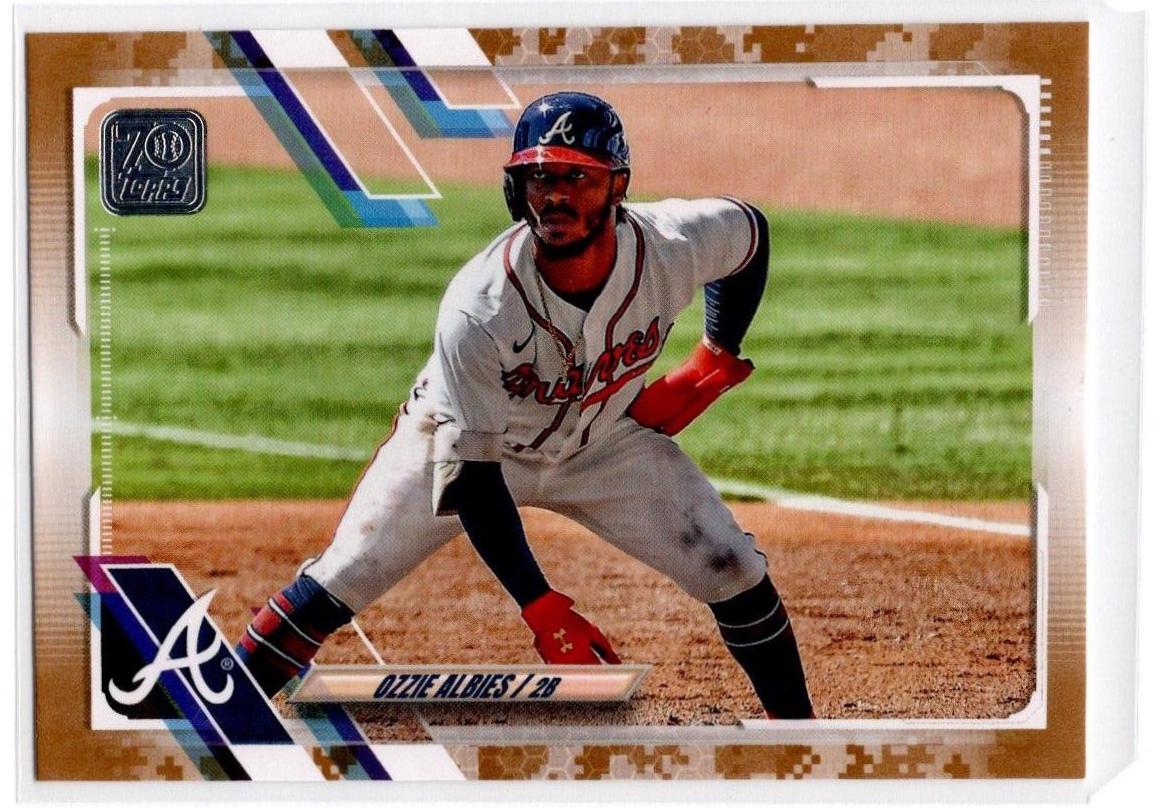 Ozzie Albies [Memorial Day Camo] #500