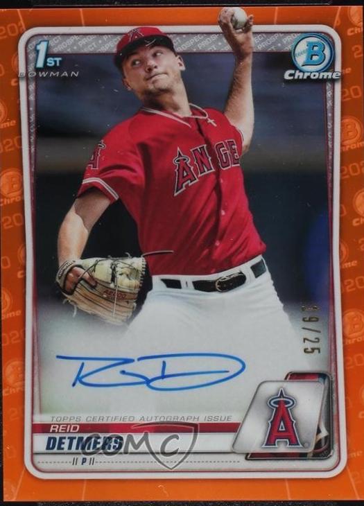 Reid Detmers [Orange Refractor] #CDA-RD