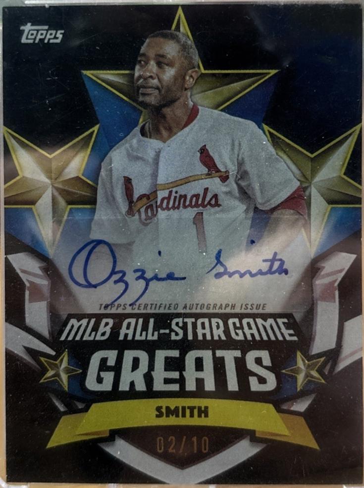 Ozzie Smith [Black Foil] #ASGG-37
