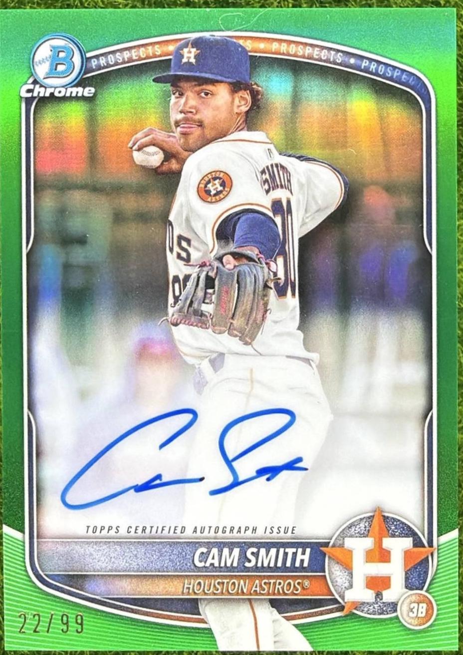 Cam Smith [Green Mojo Refractor] #CPA-CSM