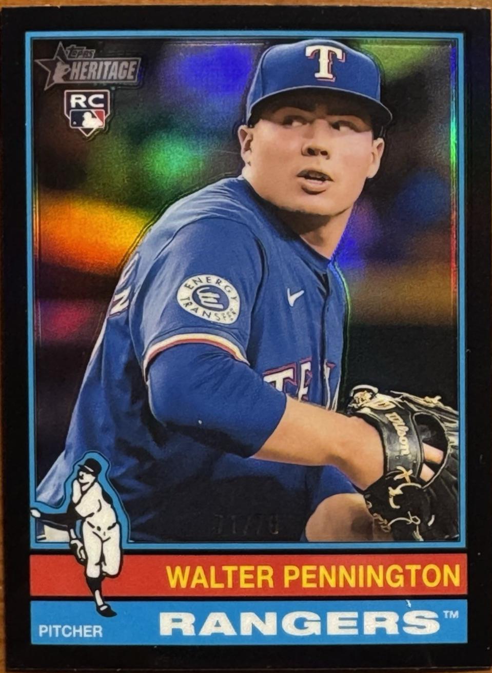 Walter Pennington [Black Chrome Variation] #101