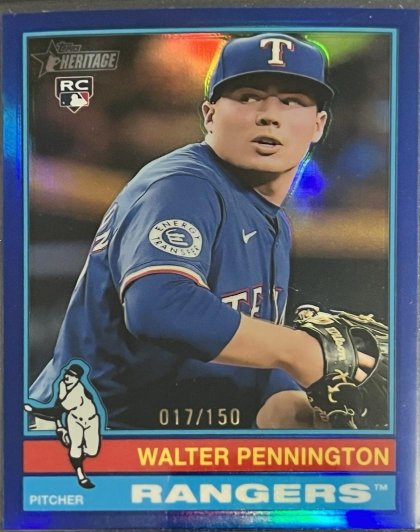 Walter Pennington [Blue Chrome Variation] #101