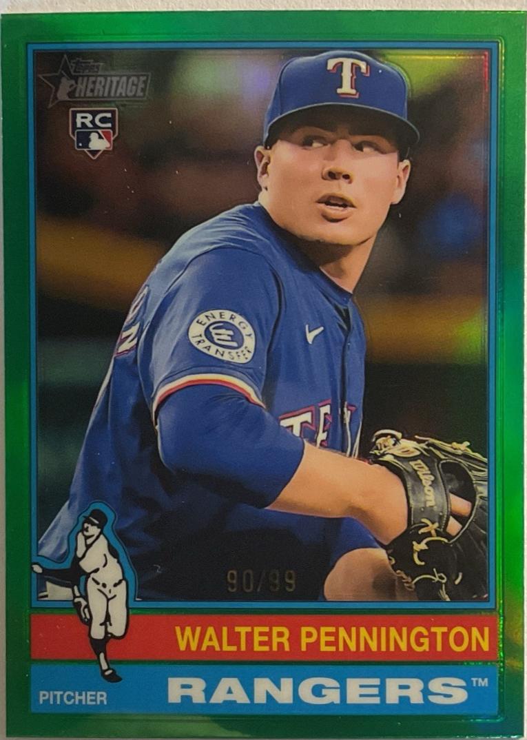 Walter Pennington [Green Chrome Variation] #101