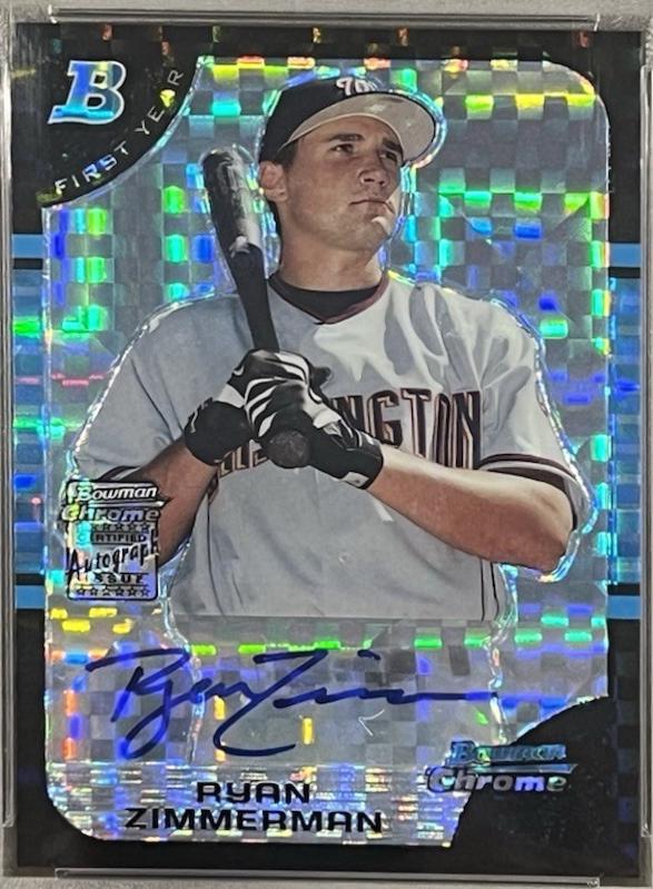 Ryan Zimmerman [Xfractor Autograph] #178