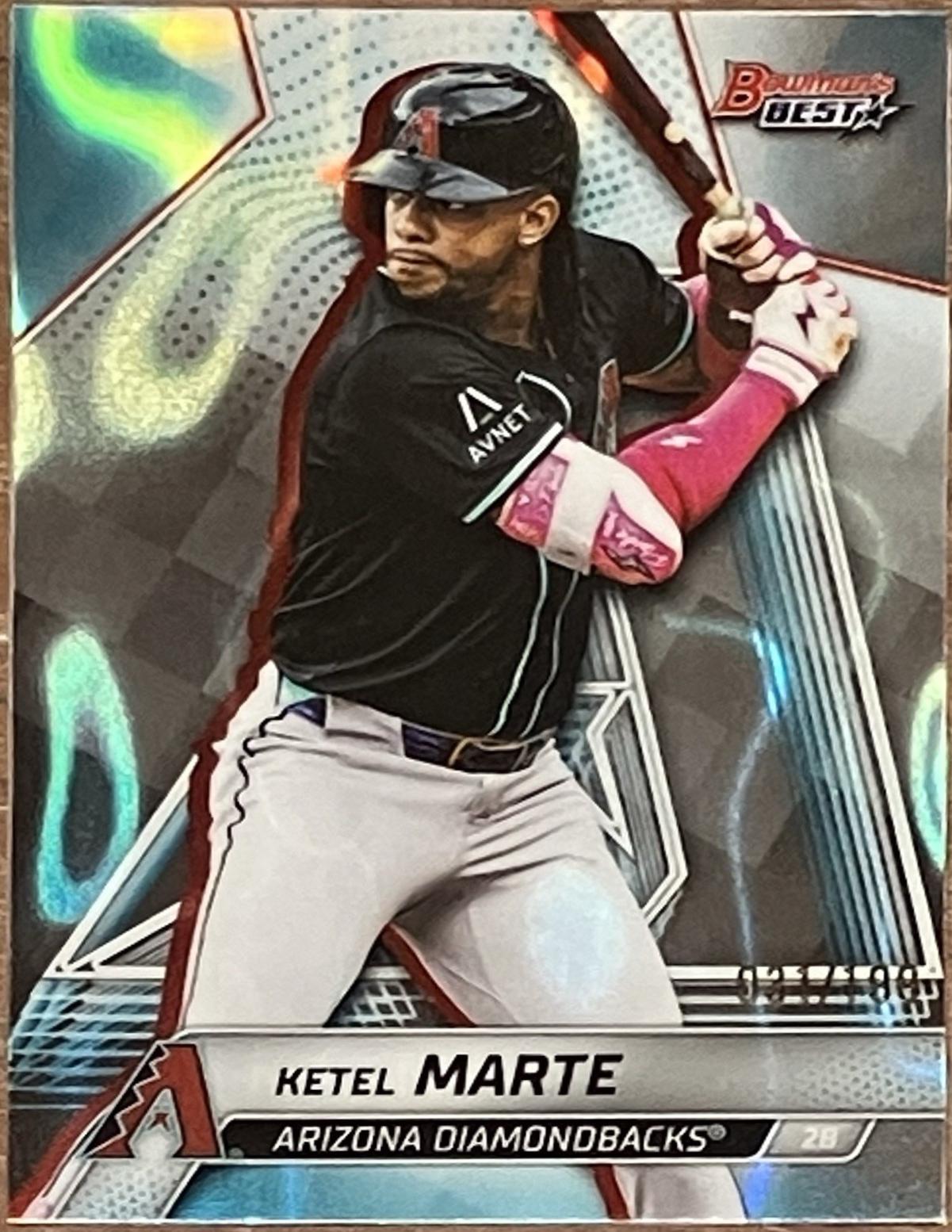 Ketel Marte [Aqua Lava Refractor] #62