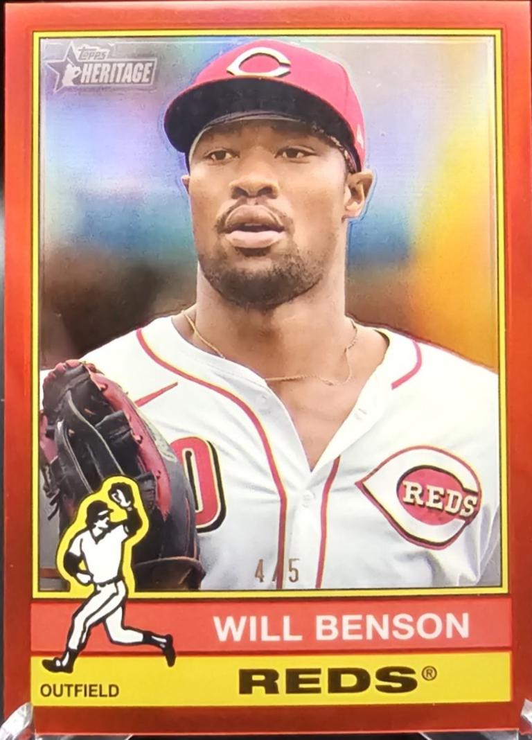 Will Benson [Red Chrome Variation] #336
