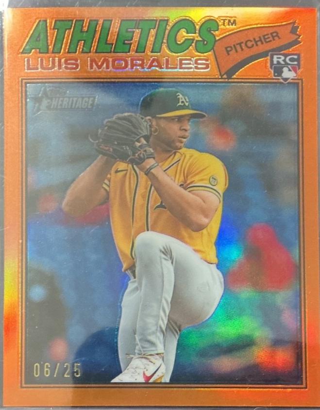 Luis Morales [Orange Bordered Chrome] #67