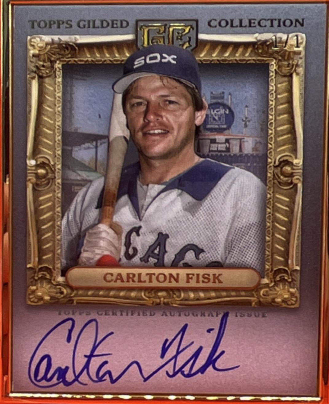 Carlton Fisk [Platinum] #HAFA-CF