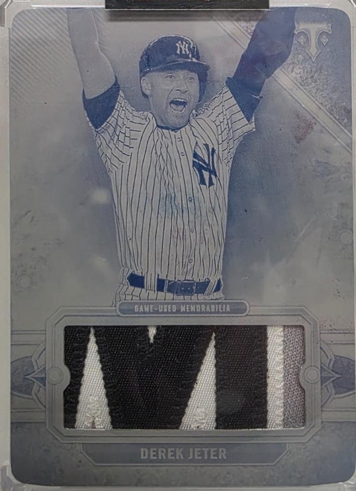 Derek Jeter [Magenta Printing Plate] #RLJ-DJ