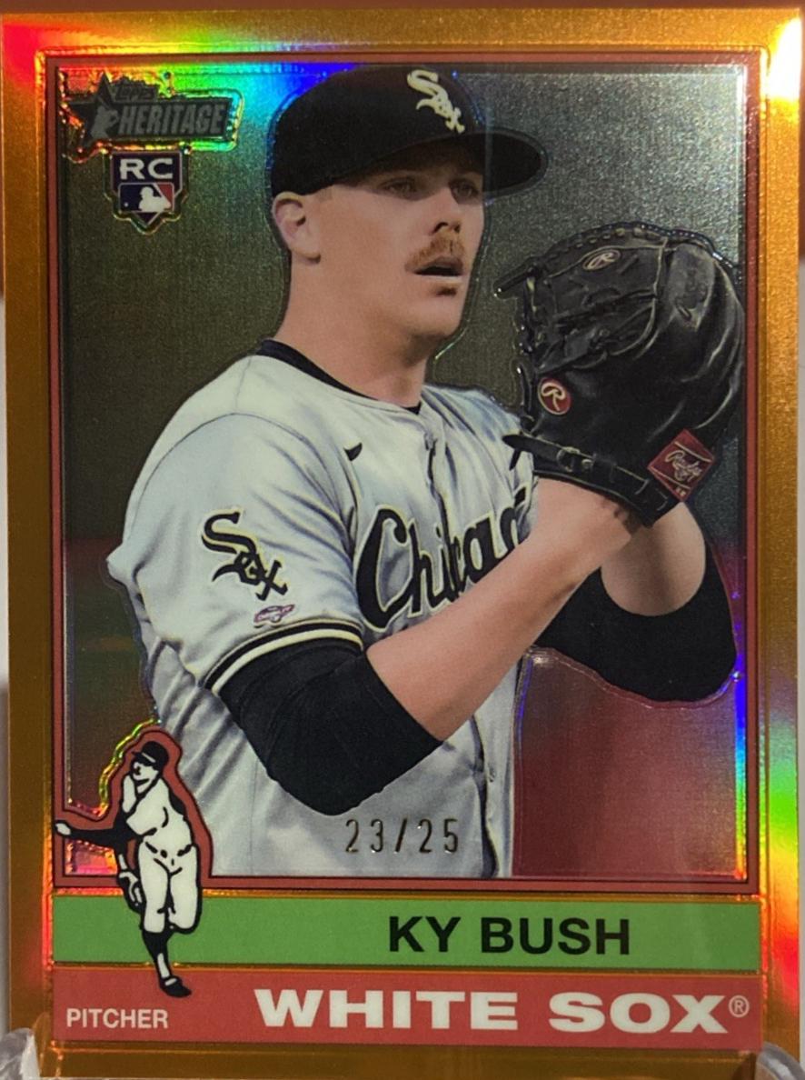 Ky Bush [Orange Chrome Variation] #154
