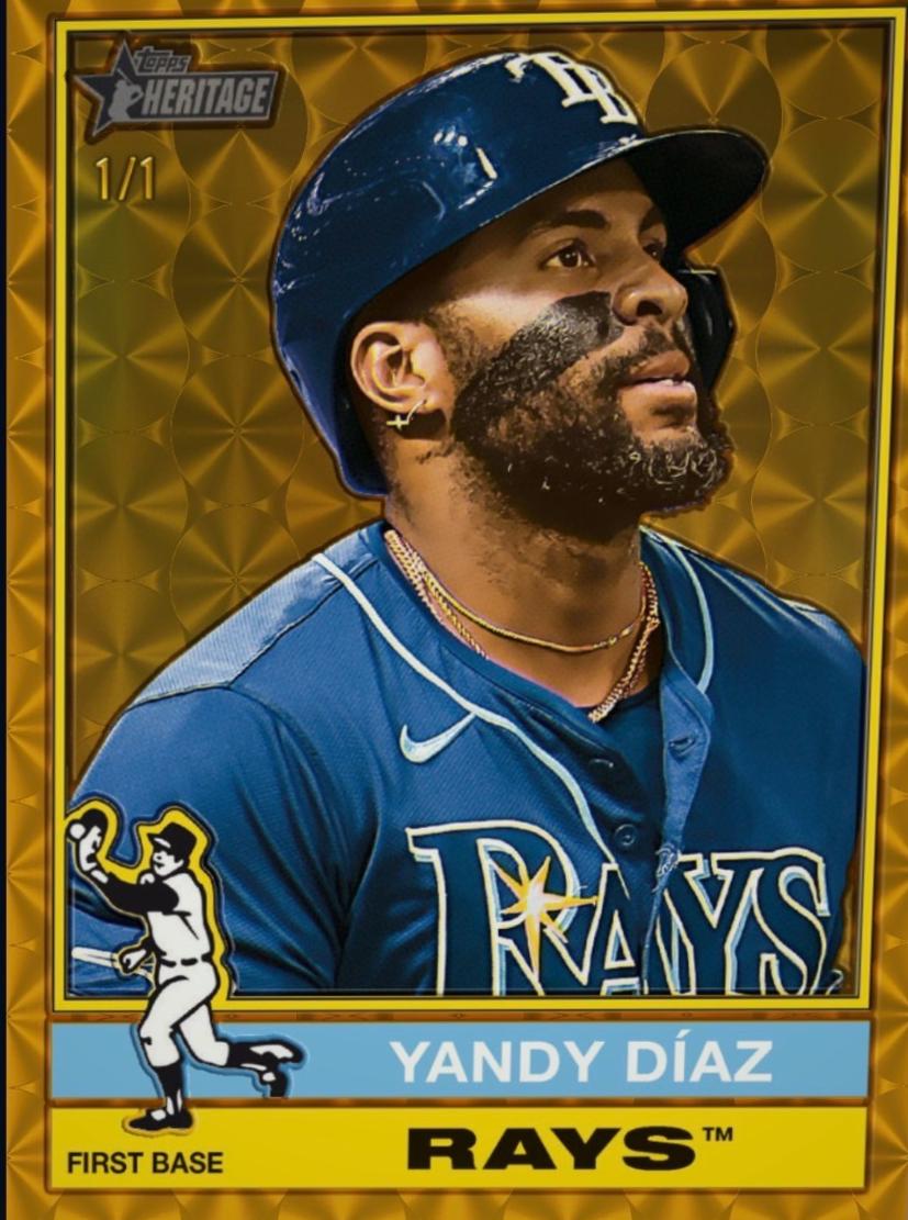 Yandy Diaz [Superfractor Chrome Variation] #215