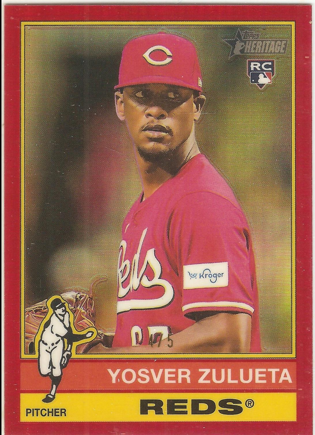 Yosver Zulueta [Red Chrome Variation] #132