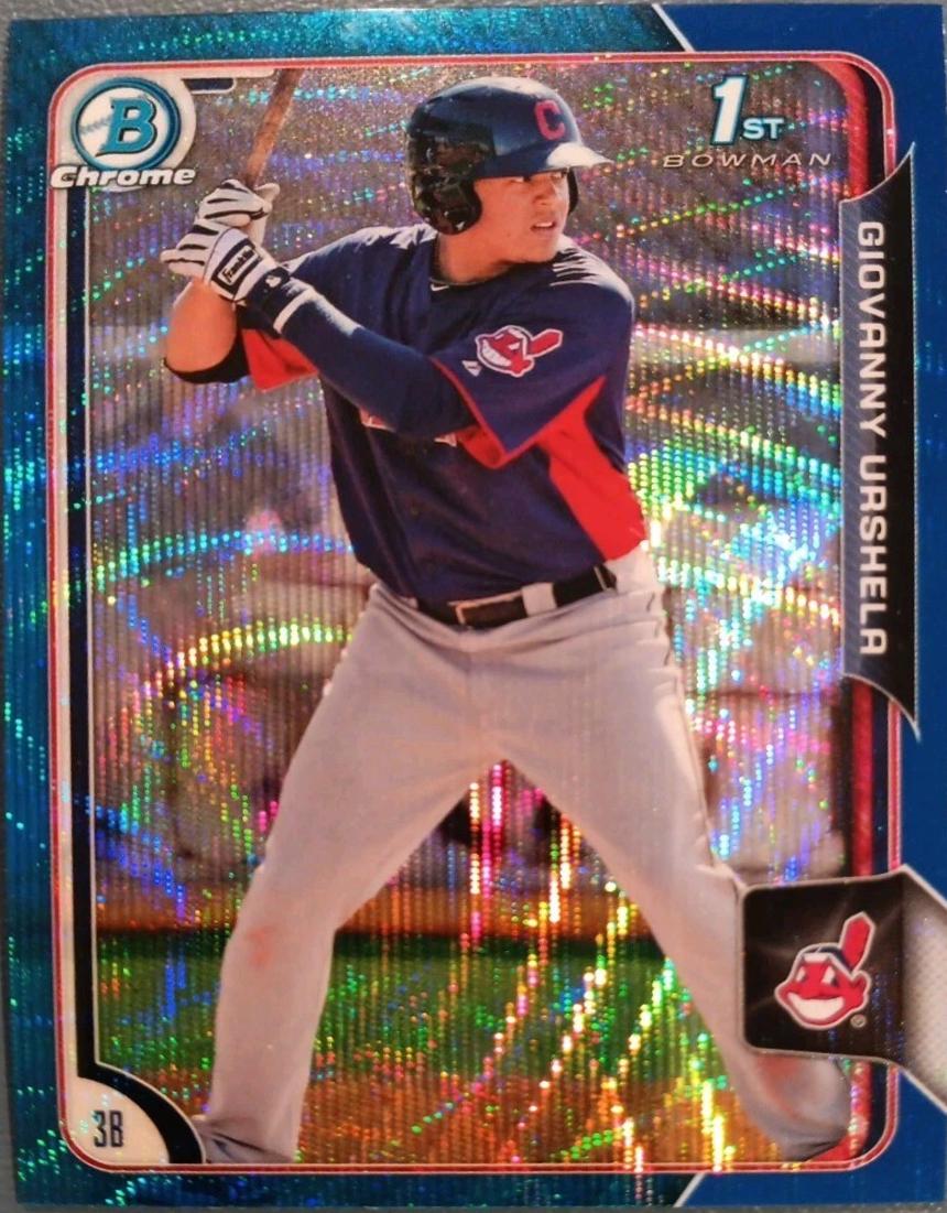 Giovanny Urshela [Blue Wave Refractor] #BCP11
