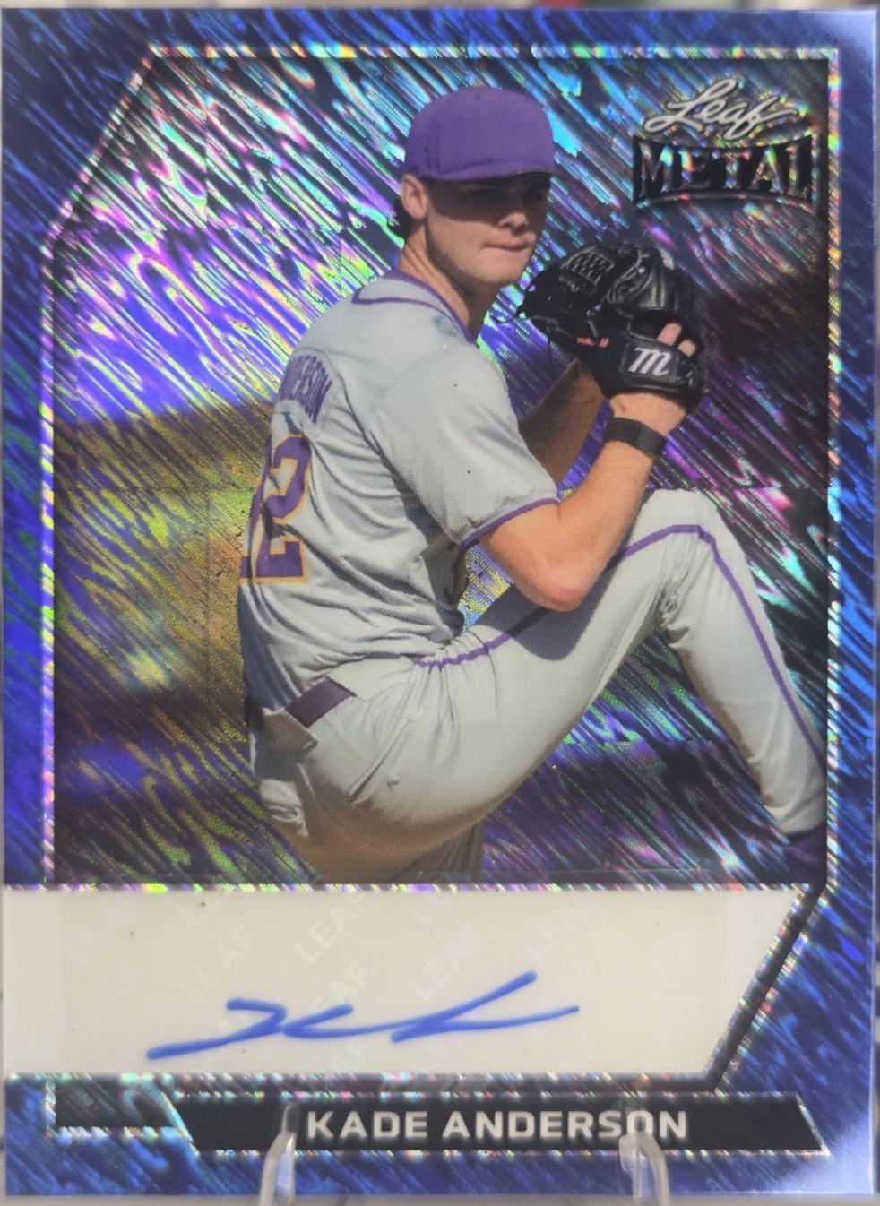 Kade Anderson [Shimmer Blue] #BA-KA1