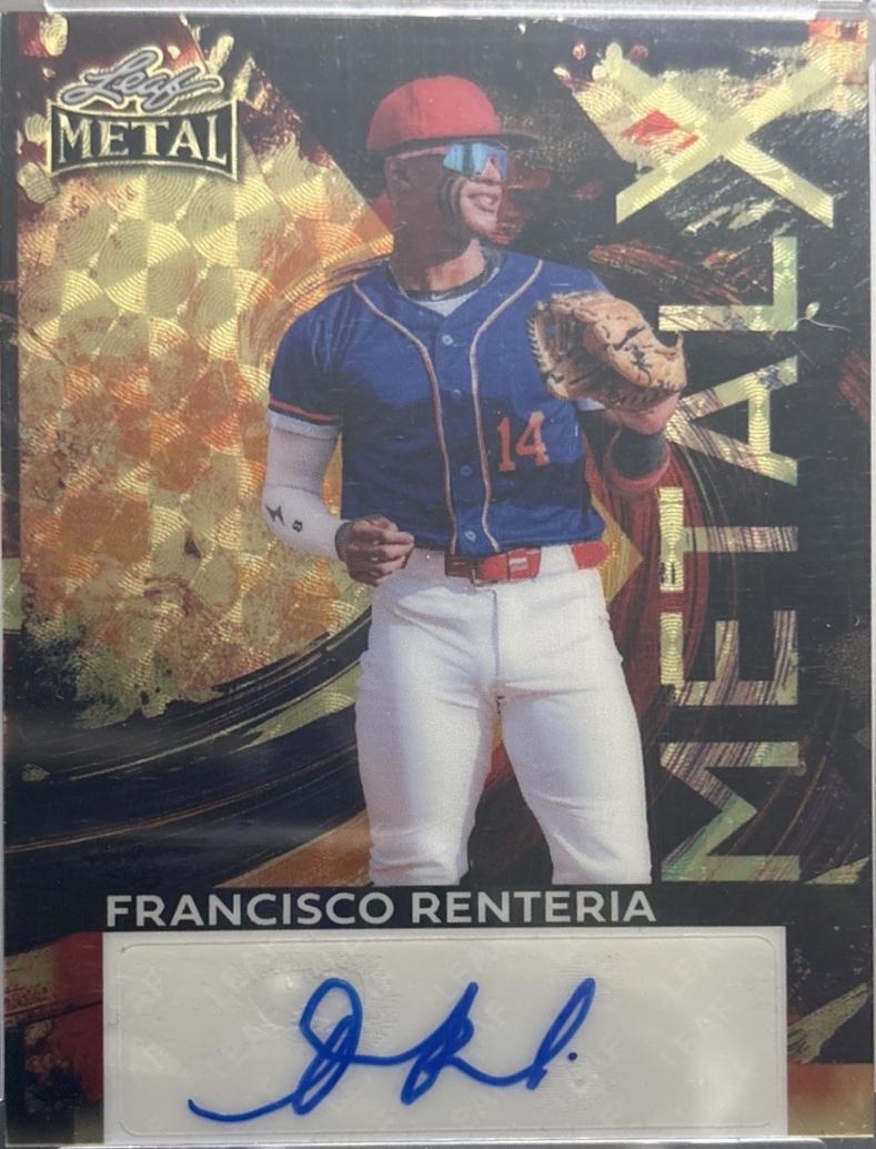 Francisco Renteria [Super Prismatic Gold] #MX-FR1