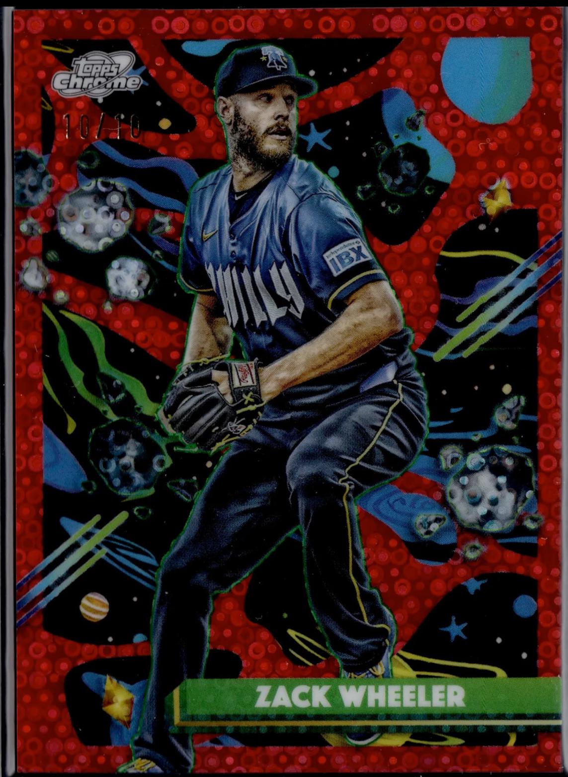 Zack Wheeler [Red Flare Refractor] #141