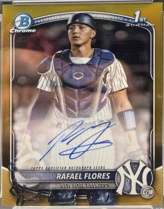 Rafael Flores [Gold Mojo Refractor] #CPA-RF