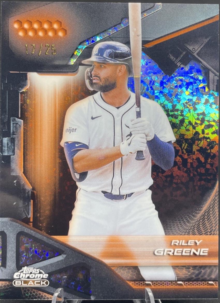 Riley Greene [Orange Mini-Diamond Refractor] #90