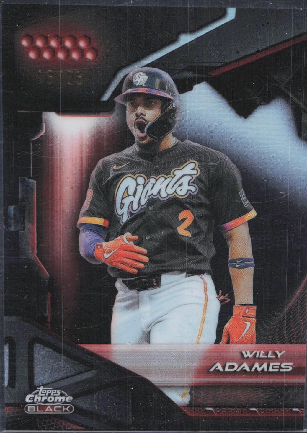 Willy Adames [Orange Refractor] #158