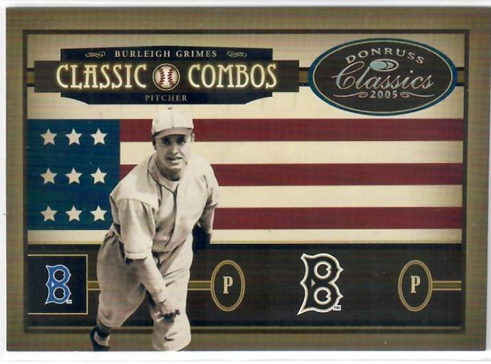 Burleigh Grimes / Greg Maddux [Gold] #CC-50