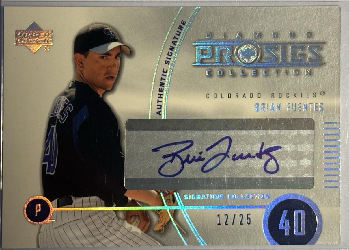 Brian Fuentes [Signature Blue Ink] #159