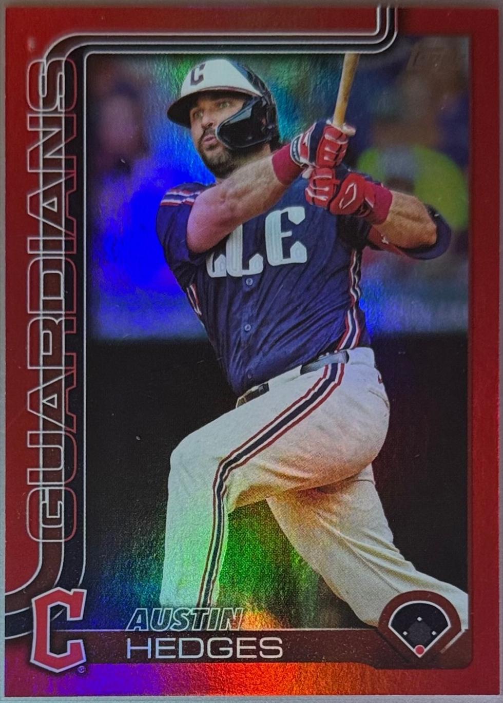 Austin Hedges [Red Rainbow Foil] #667