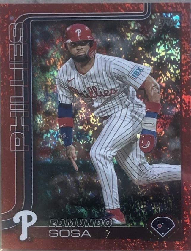 Edmundo Sosa [Red Holo Foil] #489