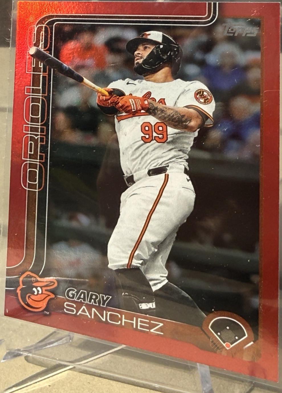 Gary Sanchez [Red Rainbow Foil] #460