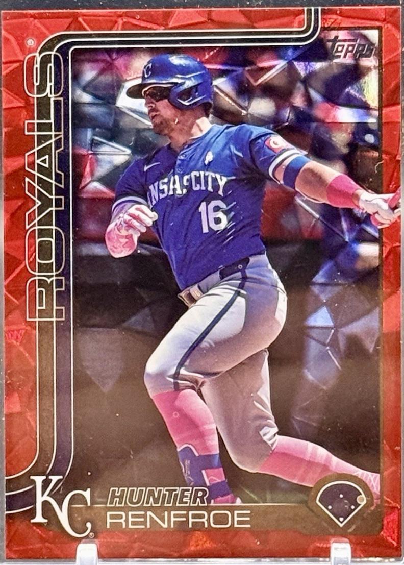 Hunter Renfroe [Red Diamante Foil] #598