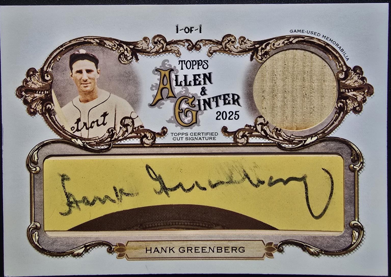 Hank Greenberg #CSR-HG