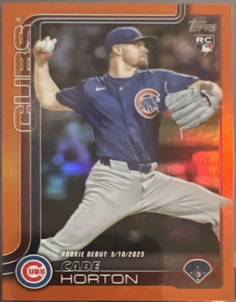 Cade Horton [Orange Rainbow Foil] #US214