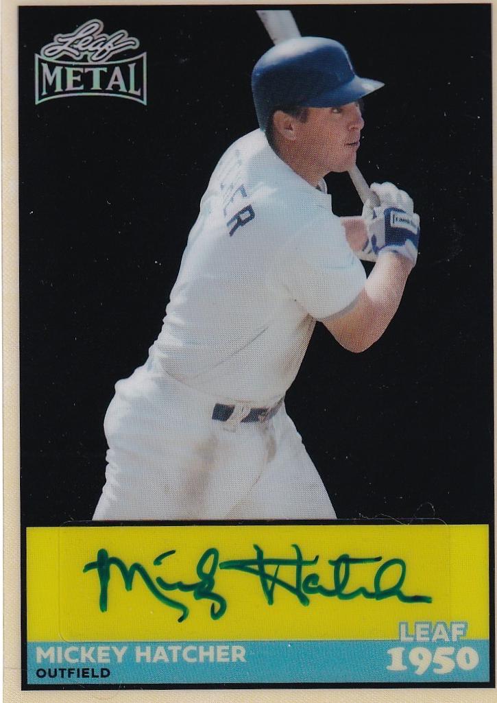 Mickey Hatcher #50A-MH1