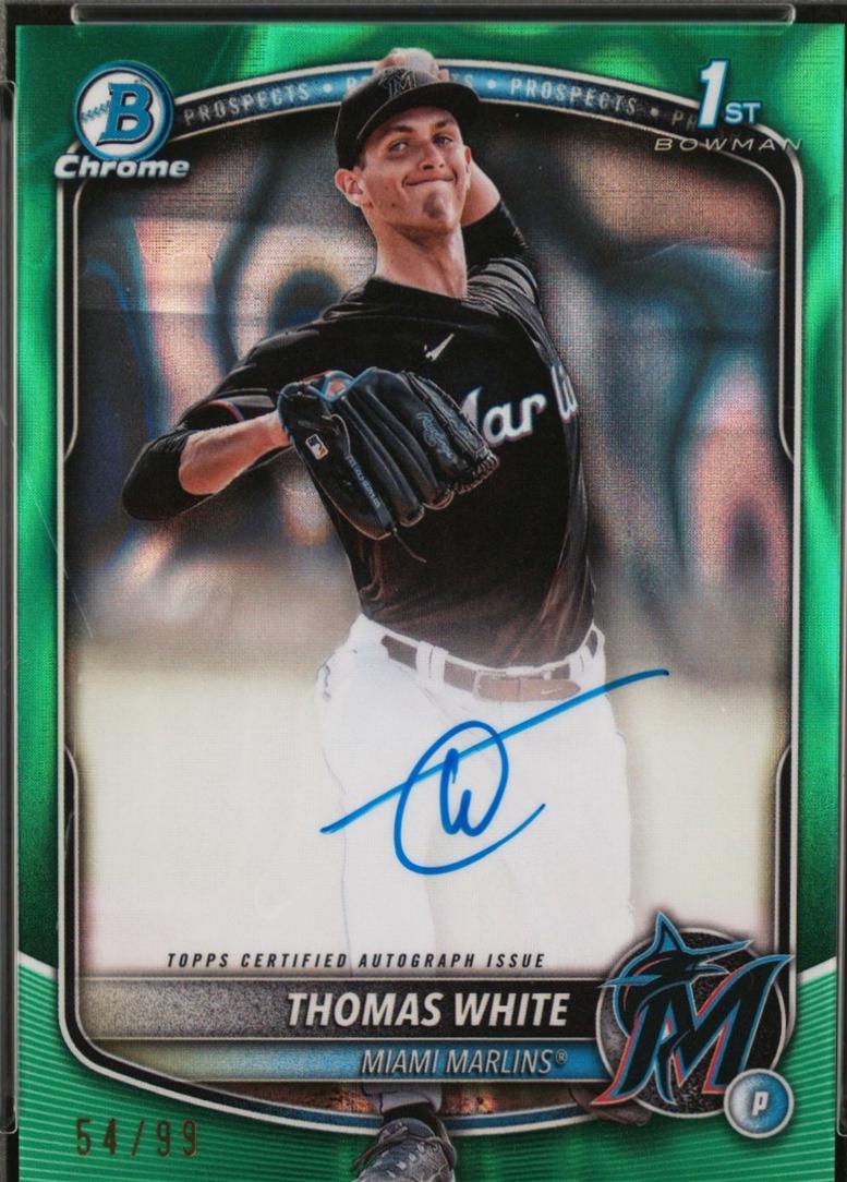 Thomas White [Green Mojo Refractor] #CPA-TW