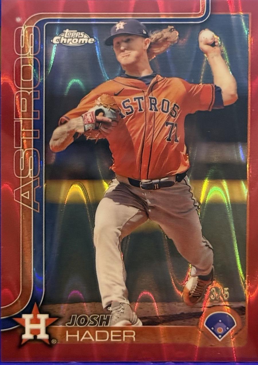 Josh Hader [Red Lava] #295