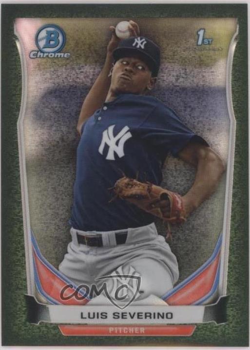 Luis Severino [Black Static Refractor] #BCP78