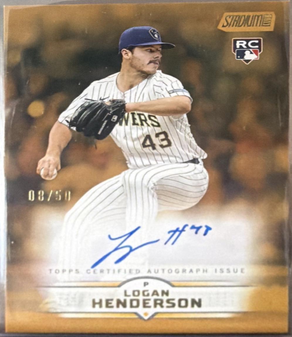 Logan Henderson [Gold] #SCBA-LH