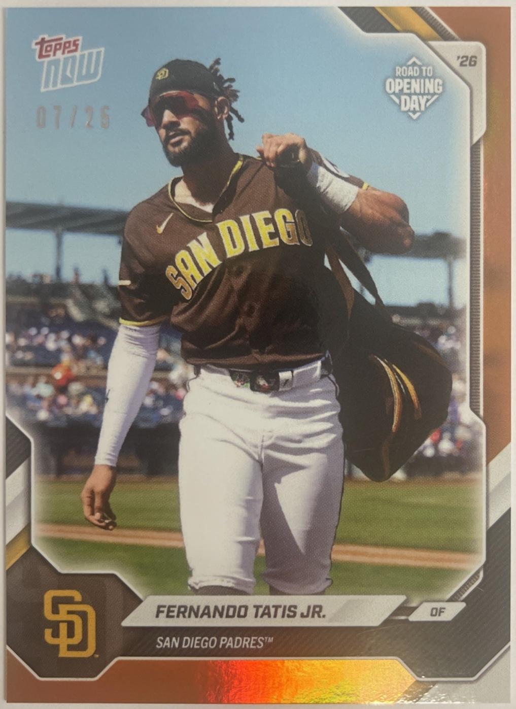 Fernando Tatis Jr. [Orange Foil] #OD-287