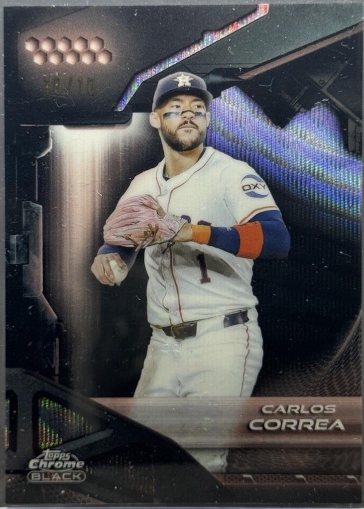 Carlos Correa [Rose Gold Wave Refractor] #112