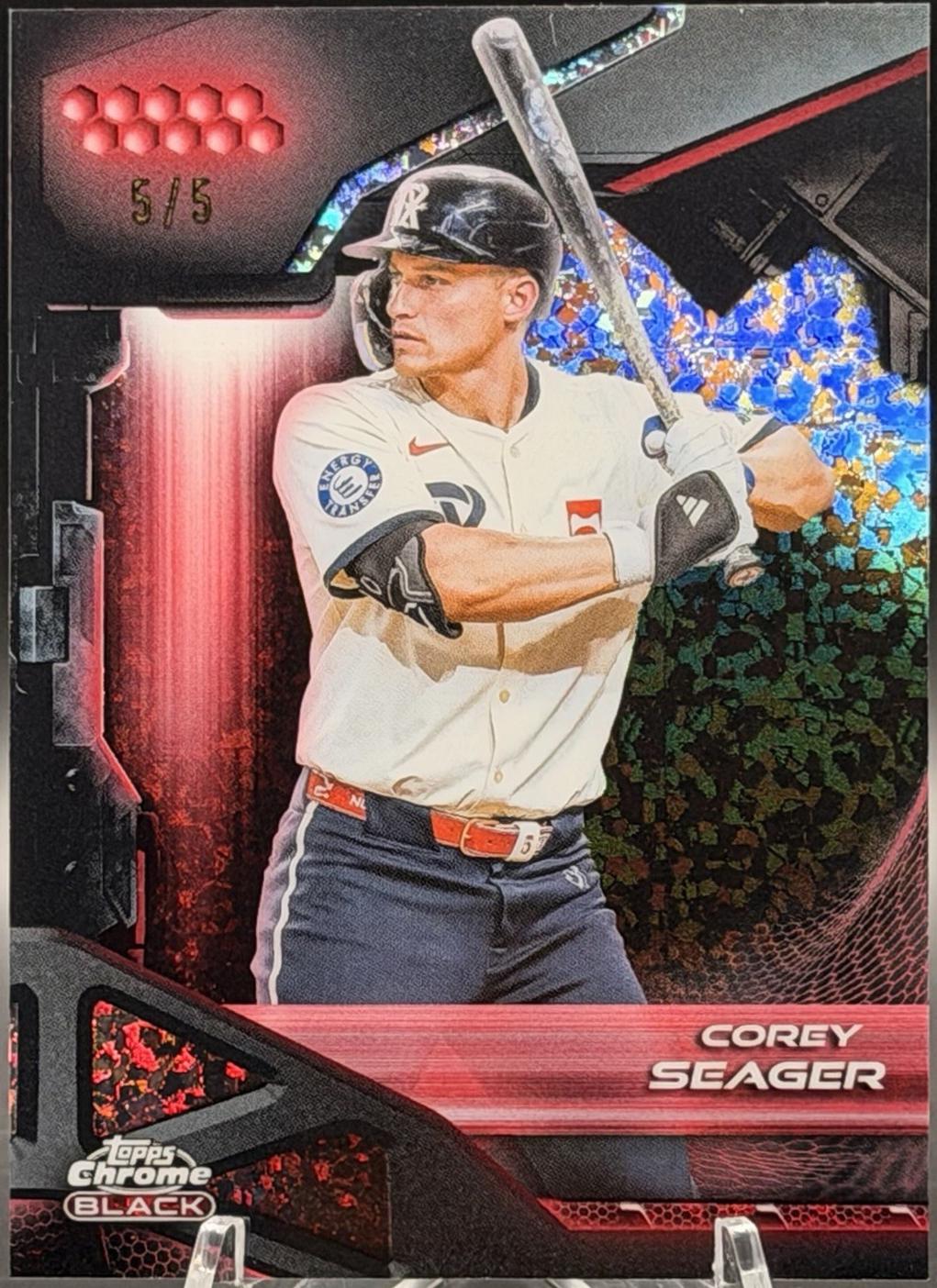 Corey Seager [Red Wave Refractor] #126