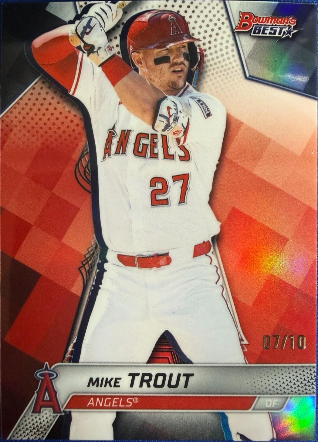 Mike Trout [Black Refractor] #26