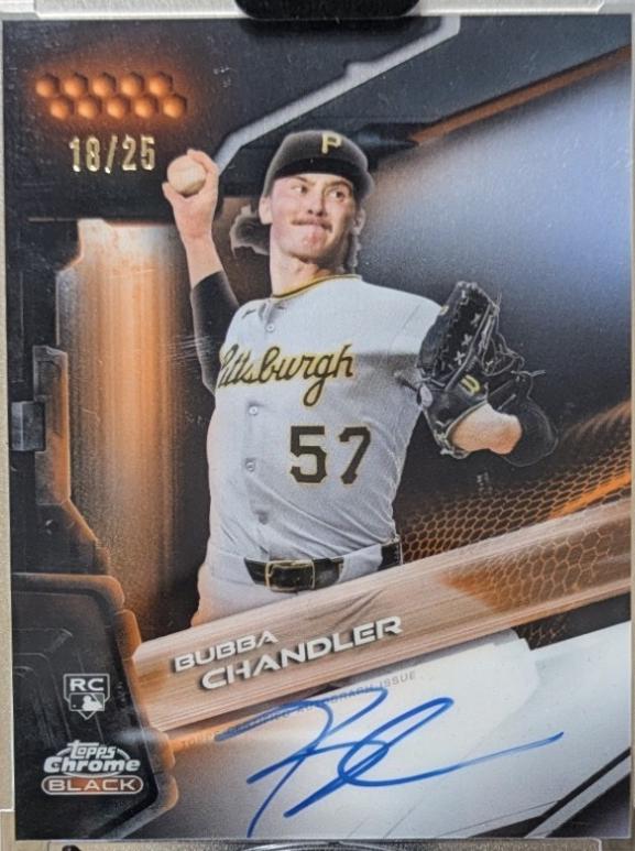 Bubba Chandler [Orange Refractor] #CBA-BC