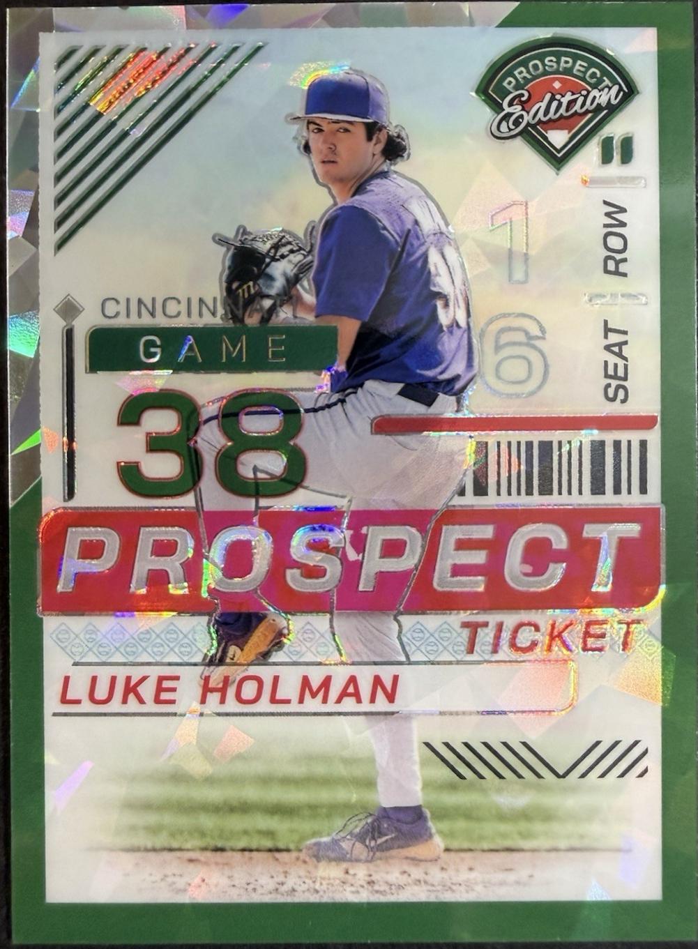 Luke Holman [Green Ice Ticket Holo] #30