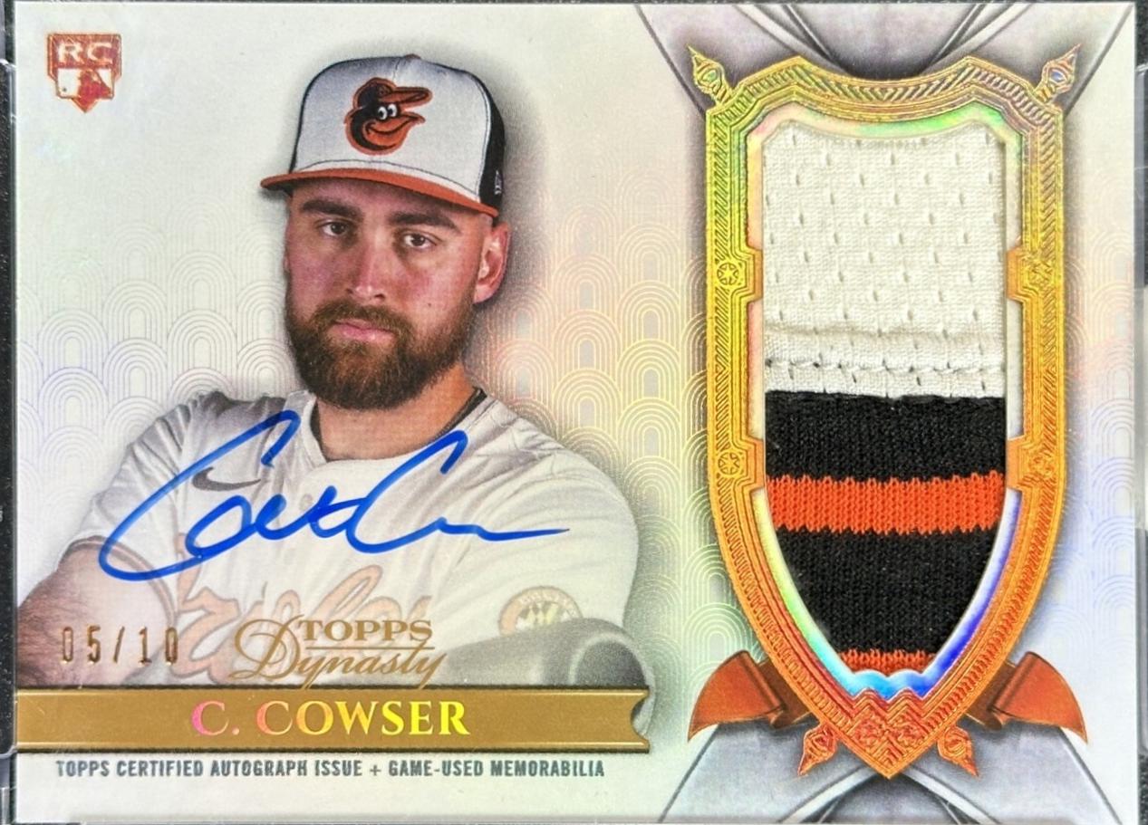 Colton Cowser [Autograph Patch] #DAP-CCO6