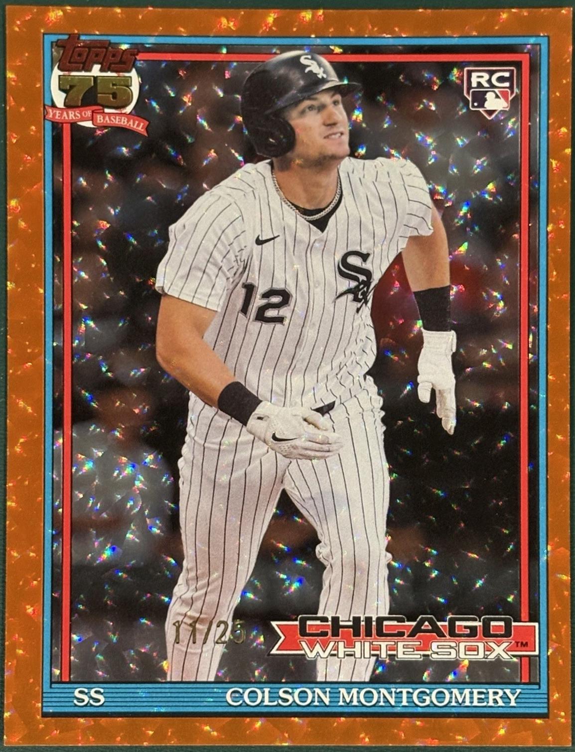 Colson Montgomery [Orange Crackleboard Foil] #T91-4